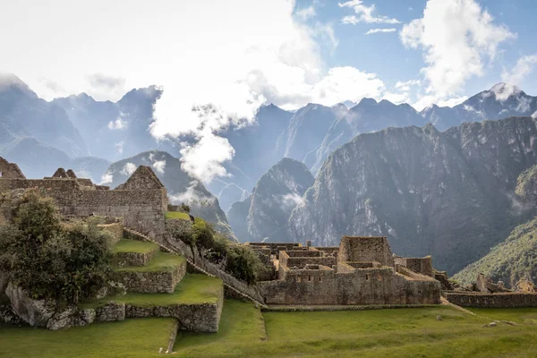 Ruinas Machu Picchu Inca Valle Sagrado Perú — Foto de Stock