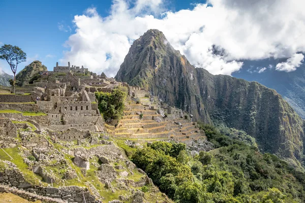Ruinas Machu Picchu Inca Valle Sagrado Perú — Foto de Stock