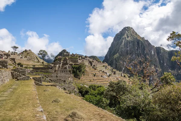 Ruinas Machu Picchu Inca Valle Sagrado Perú — Foto de Stock