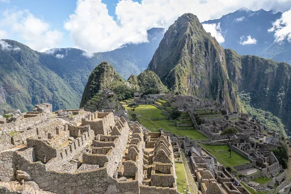 Ruinas Machu Picchu Inca Valle Sagrado Perú — Foto de Stock