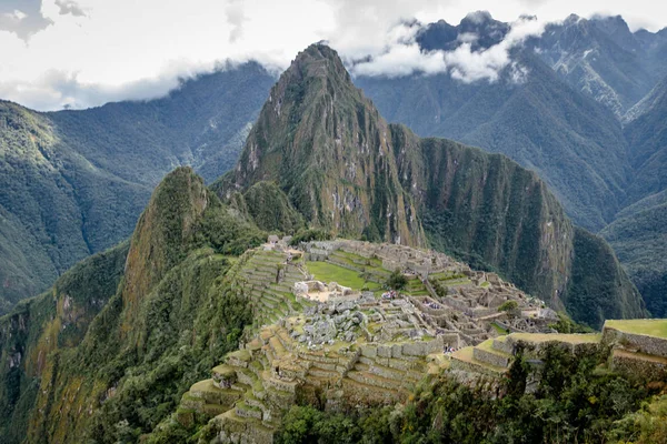 Ruinas Machu Picchu Inca Valle Sagrado Perú — Foto de Stock