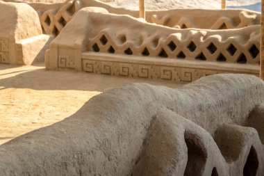 Chan Chan Antik kalıntıları - Trujillo, Peru