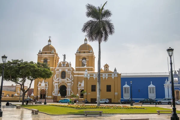 Main Square Plaza Armas Cathedral Trujillo Peru — Stock Photo, Image