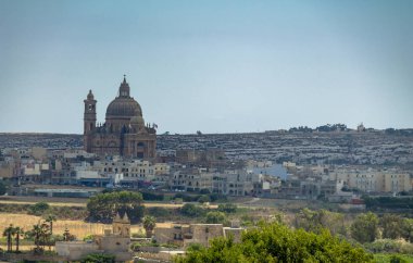 Xewkija Kilisesi olarak da bilinen Rotunda - Gozo, Malta