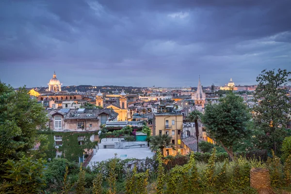 Uitzicht Rome Vanaf Pincio — Stockfoto