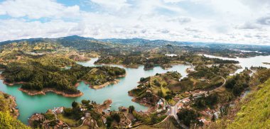 Panoramik Guatape Barajı (Penon de Guatape) - Kolombiya
