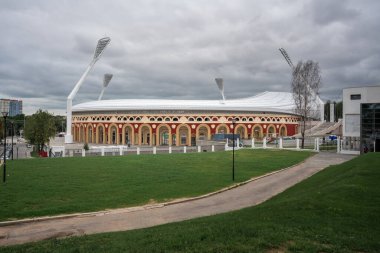 Minsk, Belarus - Aug 01, 2019 Dinamo Stadyumu - Minsk, Belarus