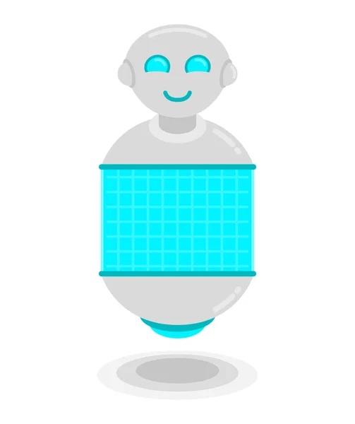 Sourire futur robot — Image vectorielle