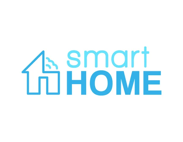 Smart Home-Logo — Stockvektor