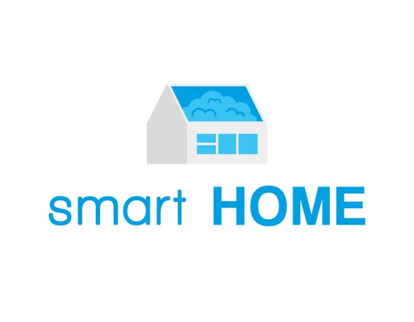 Smart Home-Logo — Stockvektor