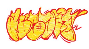 Grafiti yazı alfabesi 