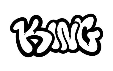 Kral grafiti yazı 