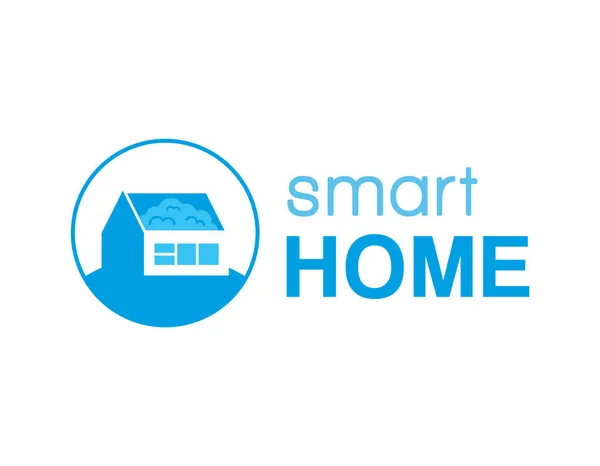 Smart Home-Logo — Stockvektor