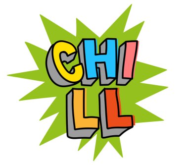 Sakin ol karikatür yazdırma 