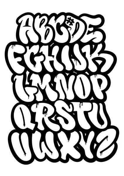 Typ ulicy graffiti — Wektor stockowy