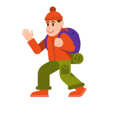 Gezgin karakter adam