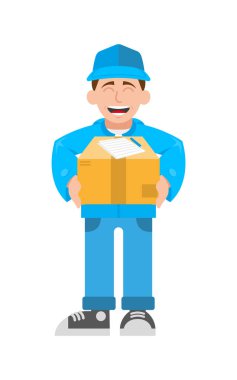 teslimat hizmeti adam