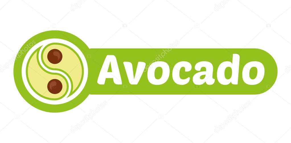 Avocado logo design 