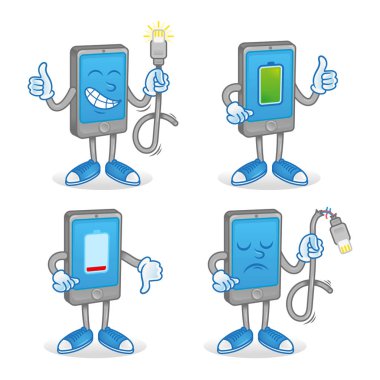 Pil şarj ile Smartphone ayarla 