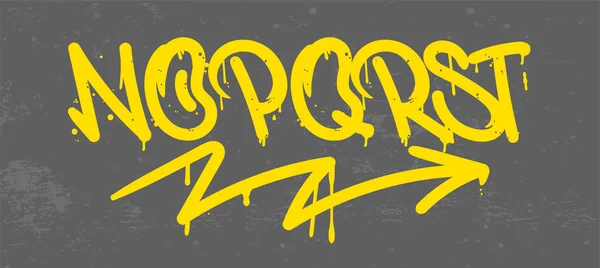 Küme sokak türü hat tasarım alfabe grafiti stil etiketi mektup yazma marker fırça mürekkep veya aerosol boya sprey. Ücretsiz wildstyle duvar şehir şehir için. Modern vektör stil illüstrasyon sanat baskı.