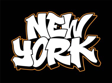 Graffiti tarzı yazı metin tasarımı