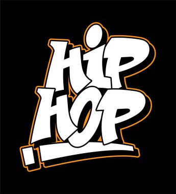 Graffiti tarzı yazı metin tasarımı