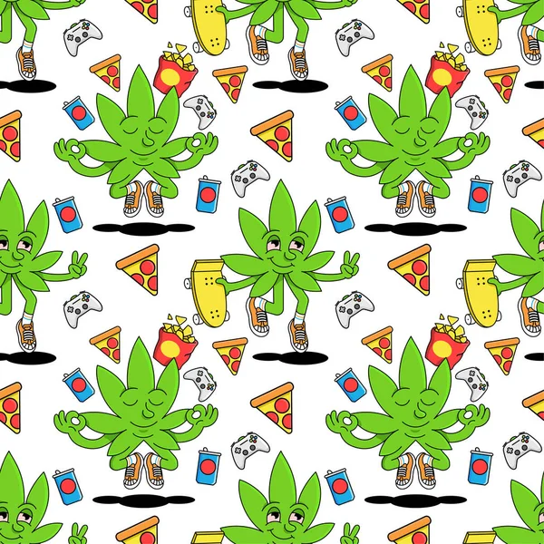 gülümseyen mutlu izole dikişsiz desen 