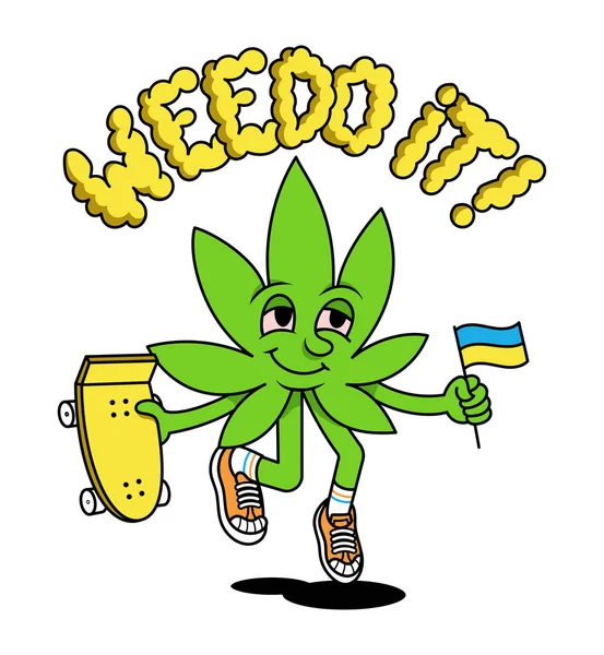 Lékařská Cannabis věta o legalizaci — Stockový vektor