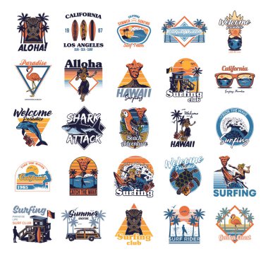 Büyük set vintage baskı koleksiyonu Yaz