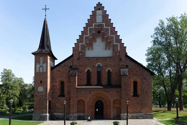 Igreja Santa Maria Sigtuna Suécia 2019 — Fotografia de Stock