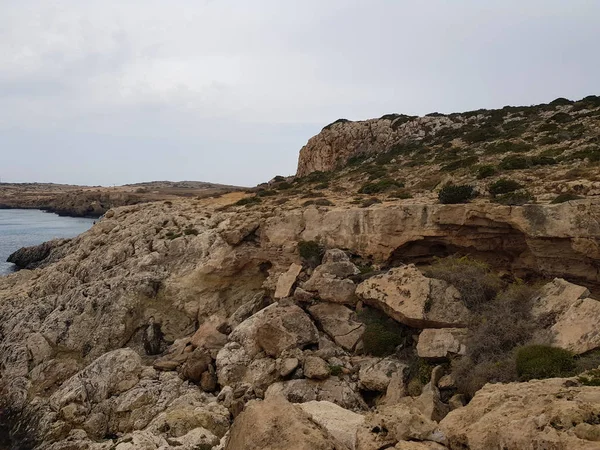 Blick Auf Das Meer Zypern Protaras Mai 2018 Schönes Blaues — Stockfoto