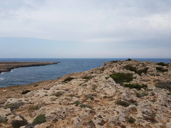 Blick Auf Das Meer Zypern Protaras Mai 2018 Schöne Blaue — Stockfoto