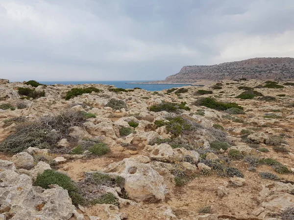 Blick Auf Das Meer Zypern Protaras Mai 2018 Schönes Blaues — Stockfoto