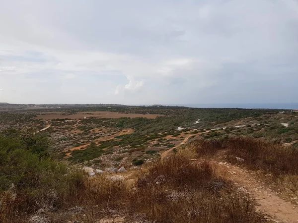 Blick Auf Das Meer Zypern Protaras Mai 2018 Schönes Blaues — Stockfoto