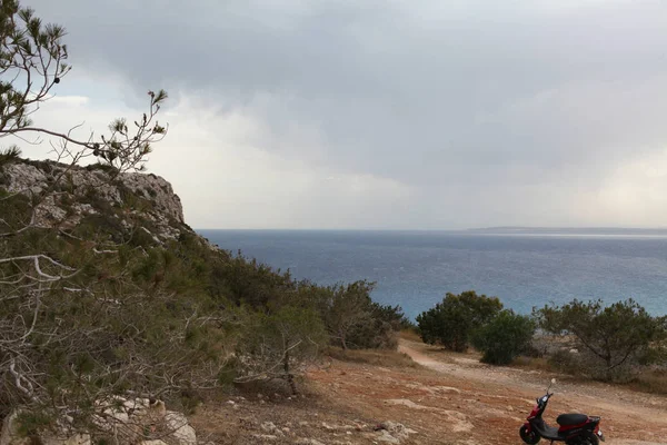 Blick Auf Das Meer Zypern Protaras Mai 2018 Schönes Blaues — Stockfoto