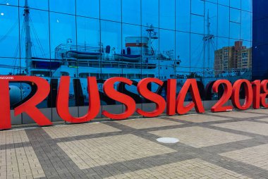 20 Ekim 2017. Kaliningrad. Rusya 2018