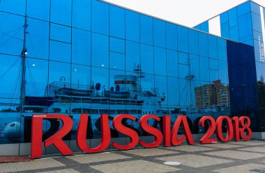 20 Ekim 2017. Kaliningrad. Rusya 2018