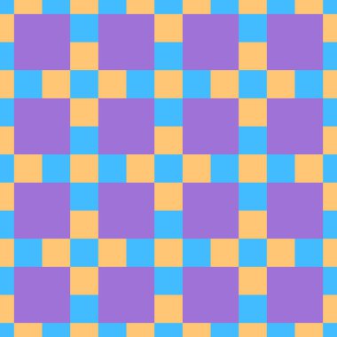 Satranç tahtası süsleme taklit seamless modeli. Damalı arka plan. Bir vektör çizim kaydedilen tasarım grafik öğesi