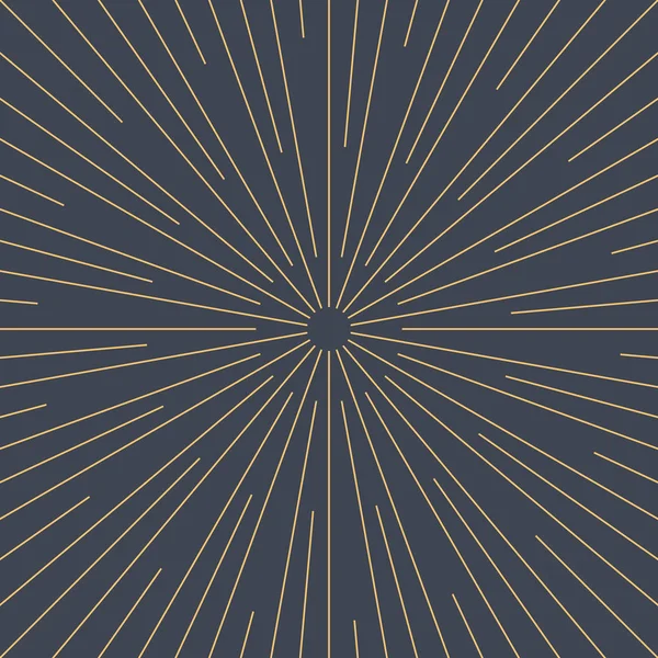 Анотація Сонячних Променів Або Сонячних Променів Порожній Фон Порожній Ретро — стоковий вектор