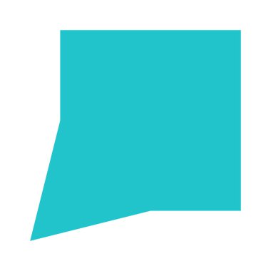 Boş konuşma balonu işareti veya boş harita PIN simgesi kare. Tasarım grafik öğesi bir vektör çizim kaydedilir