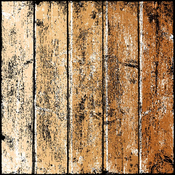 Wood Texture Realistic Natural Structure Blank Board Composed Clean Planks — Stock vektor