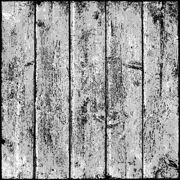Grayscale Wood Texture Realistic Natural Structure Blank Board Composed Clean — Stockvector