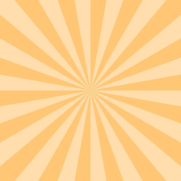 Yellow Abstract Sunburst Sunbeams Empty Background Blank Retro Vintage Backdrop — Stock Vector