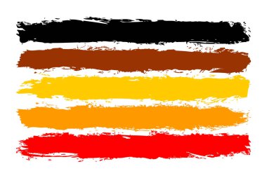 BIPOC, siyah, yerli ve renkli insanların başlangıcıdır. Sembol fırça darbeleriyle oluşturuldu. Bayrak tüm renkli insanları birleştirmek içindir. Tasarım grafik ögesi vektör illüstrasyonu olarak kaydedilir