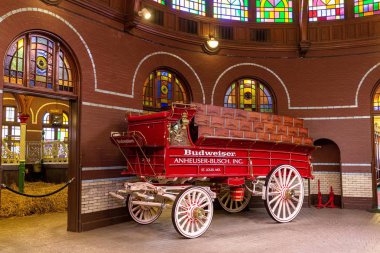 Amerika. St. Louis. Missouri. Mayıs 2019. Bira fabrikası Anheuser Busch.