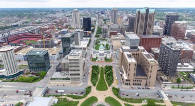 Louis, Missouri, Arch, Amerika. Ulusal anıt. Seyahat yerleri.