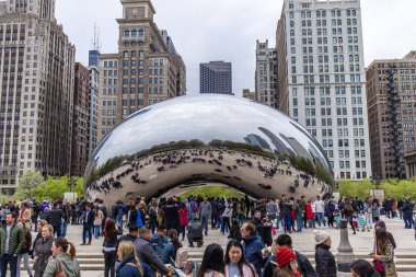 Mayıs 2019, Usa.Chicago, Kuzey Amerika bina, gökdelen, mimari..