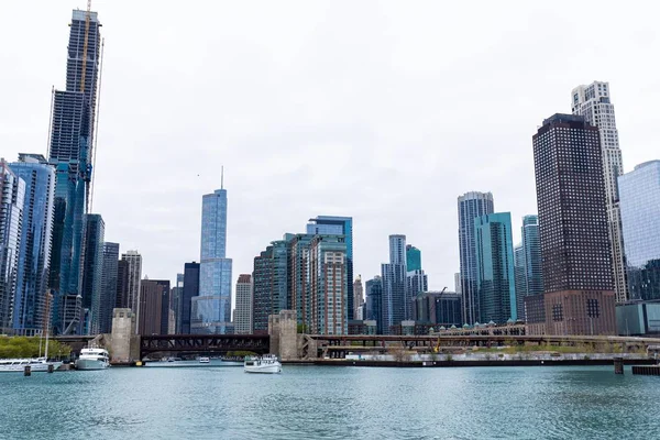 Май 2019 Usa North America Chicago Сша Здание Небоскреб Архитектура — стоковое фото