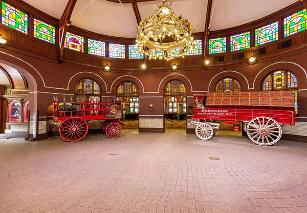 Amerika. St. Louis. Missouri. Mayıs 2019. Bira fabrikası Anheuser Busch.