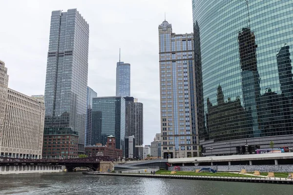 Mayo 2019 América Del Norte Chicago Estados Unidos Edificio Rascacielos —  Fotos de Stock